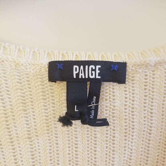 Page Ammeline Top in Ecru Size L - Picture 5 of 6